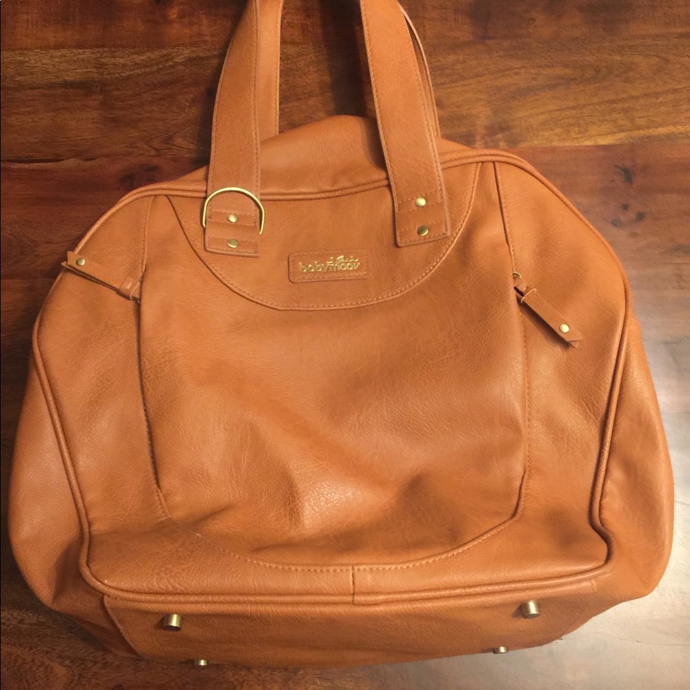 Babymoov Vegan Leather Diaper Bag & Accessories